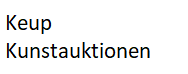 Keup Kunstauktionen