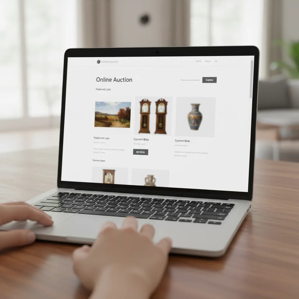 Как участвовать в онлайн-аукционе: регистрация, ставки, комиссии