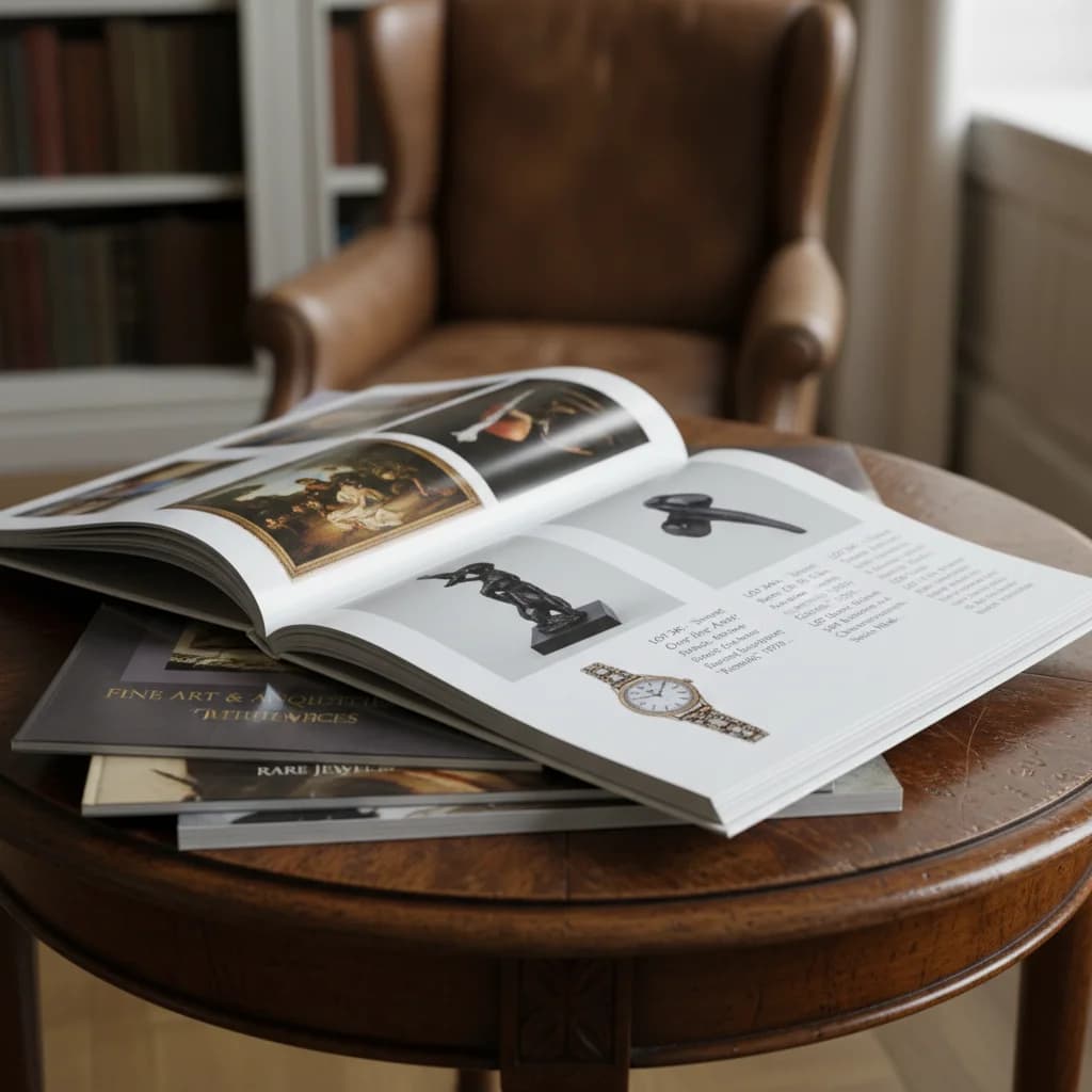 Как читать каталог аукциона